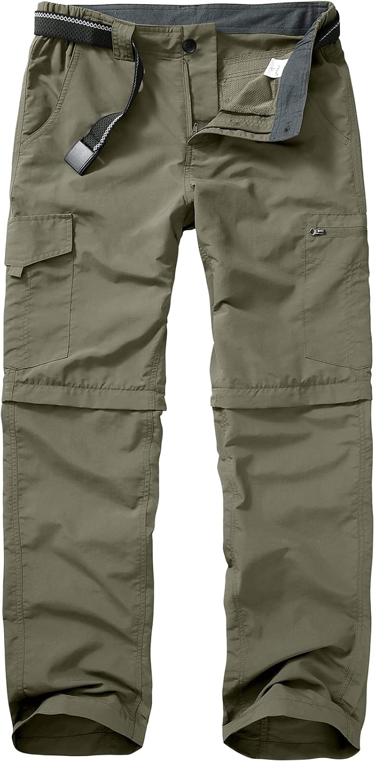 Detalle de mosingle Walking Hiking Trousers Mens 2‑in‑1