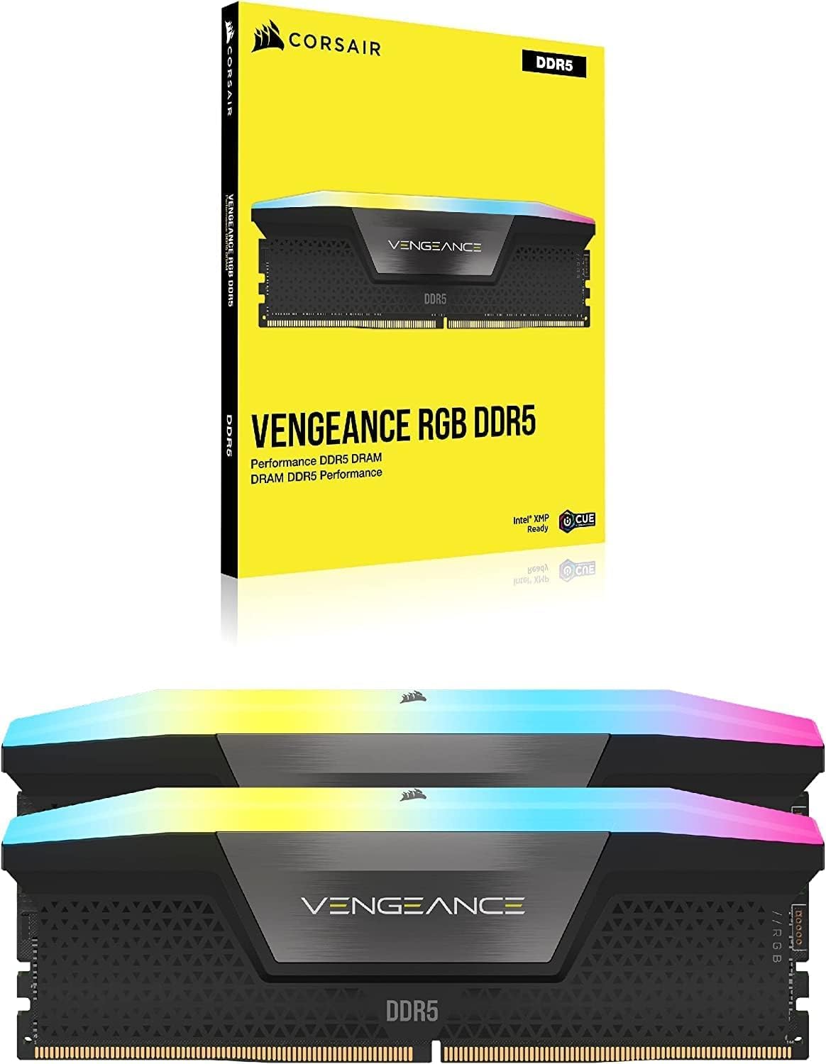 Thumbnail 5 de CORSAIR Vengeance RGB DDR5 RAM 32GB (2x16GB) up to 6000MHz CL36 — CMH32GX5M2E6000C36