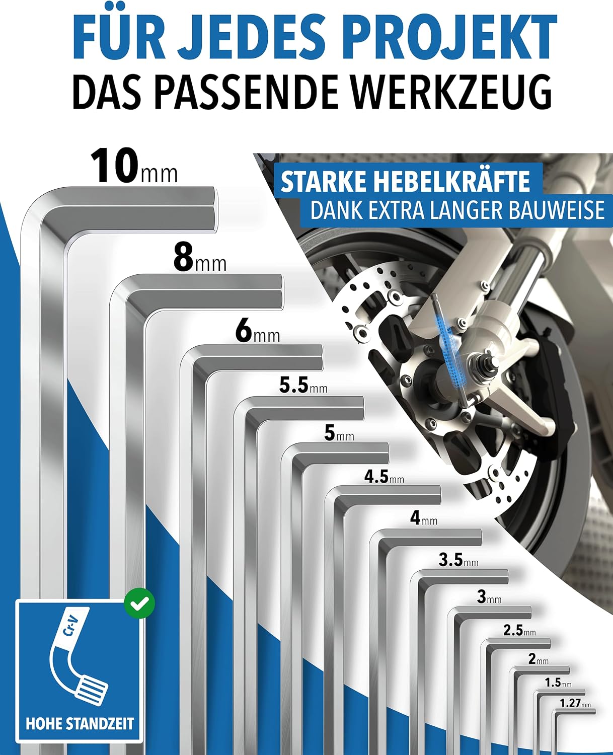 Detalle 2 de STONE REEF Innensechskantschlüssel Set 13‑tlg.