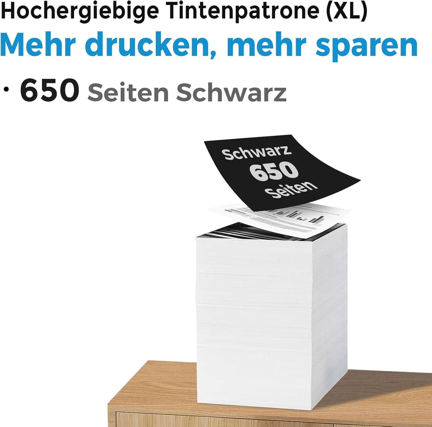 Thumbnail 2 de ANKINK 302XL Druckerpatronen Schwarz – 2er-Pack für HP-Modelle (XL)