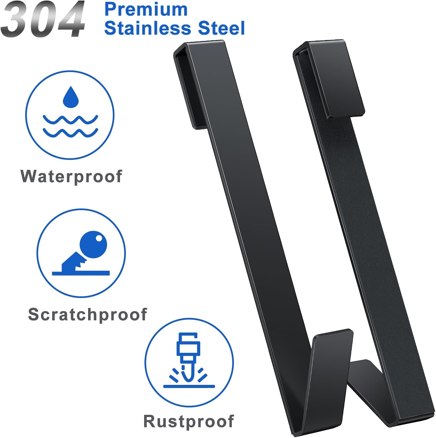 Thumbnail 5 de FUMAX Duschhaken 25,4 cm 3er-Set