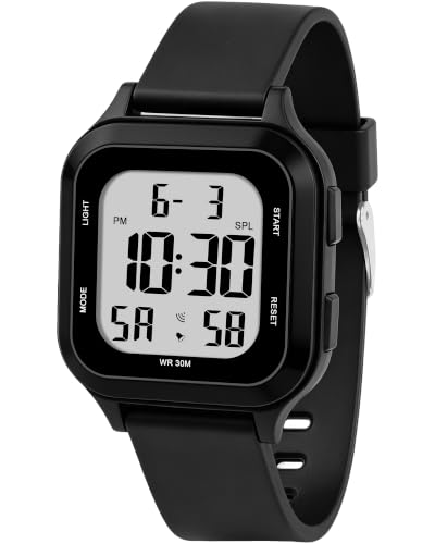 Detalle de Ayybboo Montre Enfant Garçons Filles 7-18 ans – Multifunctions et Étanche