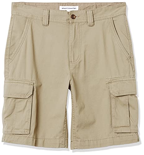 Thumbnail 9 de Amazon Essentials Pantalones Cortos Cargo de Corte Clásico para Hombre (25 cm) en Marrón Caqui, 40W