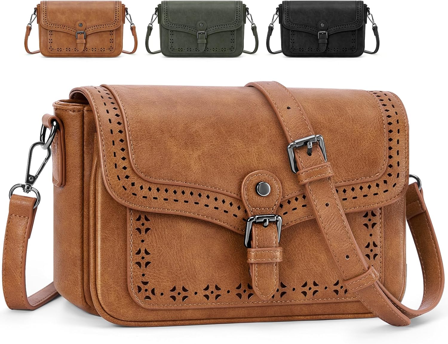 Detalle de RAINSMORE crossbody bag with multiple pockets