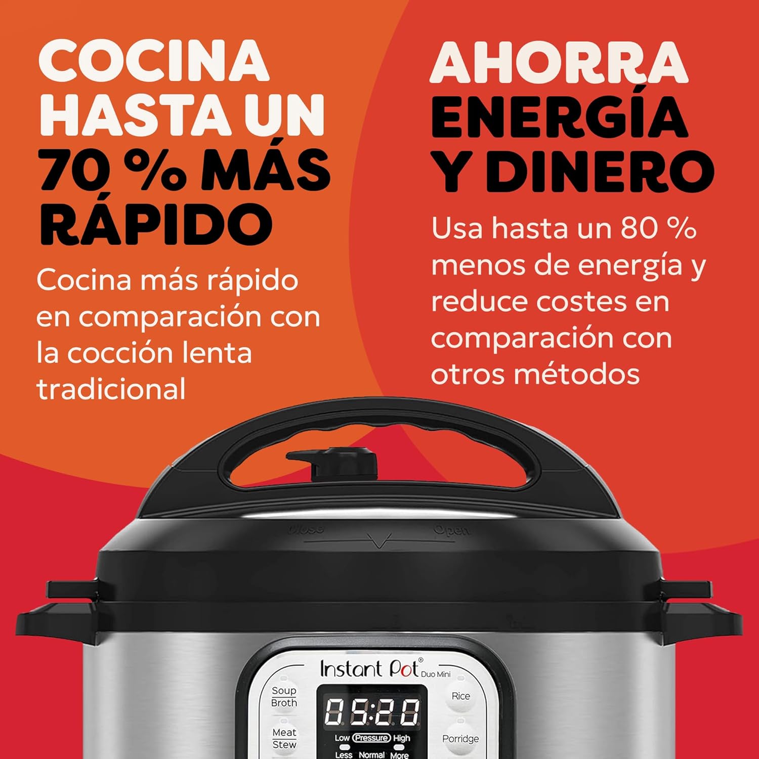 Thumbnail 7 de Instant Pot Duo 7 en 1 🥘 Olla Multifuncional 3L Acero