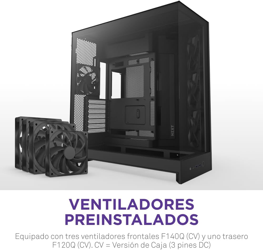 Detalle 1 de NZXT H9 Flow 2025 Caja ATX Torre