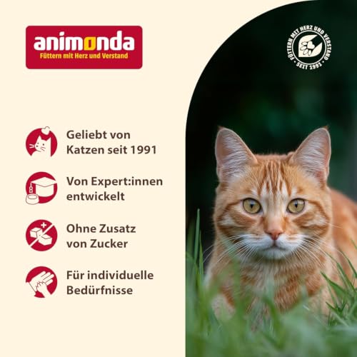 Detalle 2 de animonda Carny Kitten Nassfutter Variation für Katzenkinder (12 x 200 g) – grain-free, ausgewogene Proteine