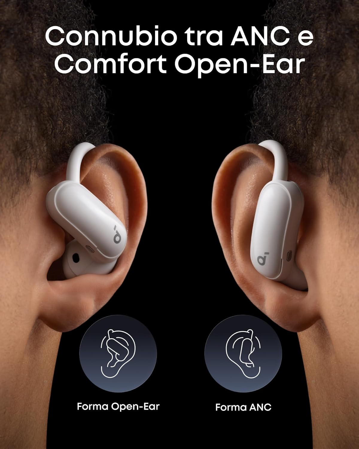 Thumbnail 1 de Soundcore AeroFit 2 Pro by Anker: auricolari open-ear con ANC, ganci regolabili e ricarica wireless