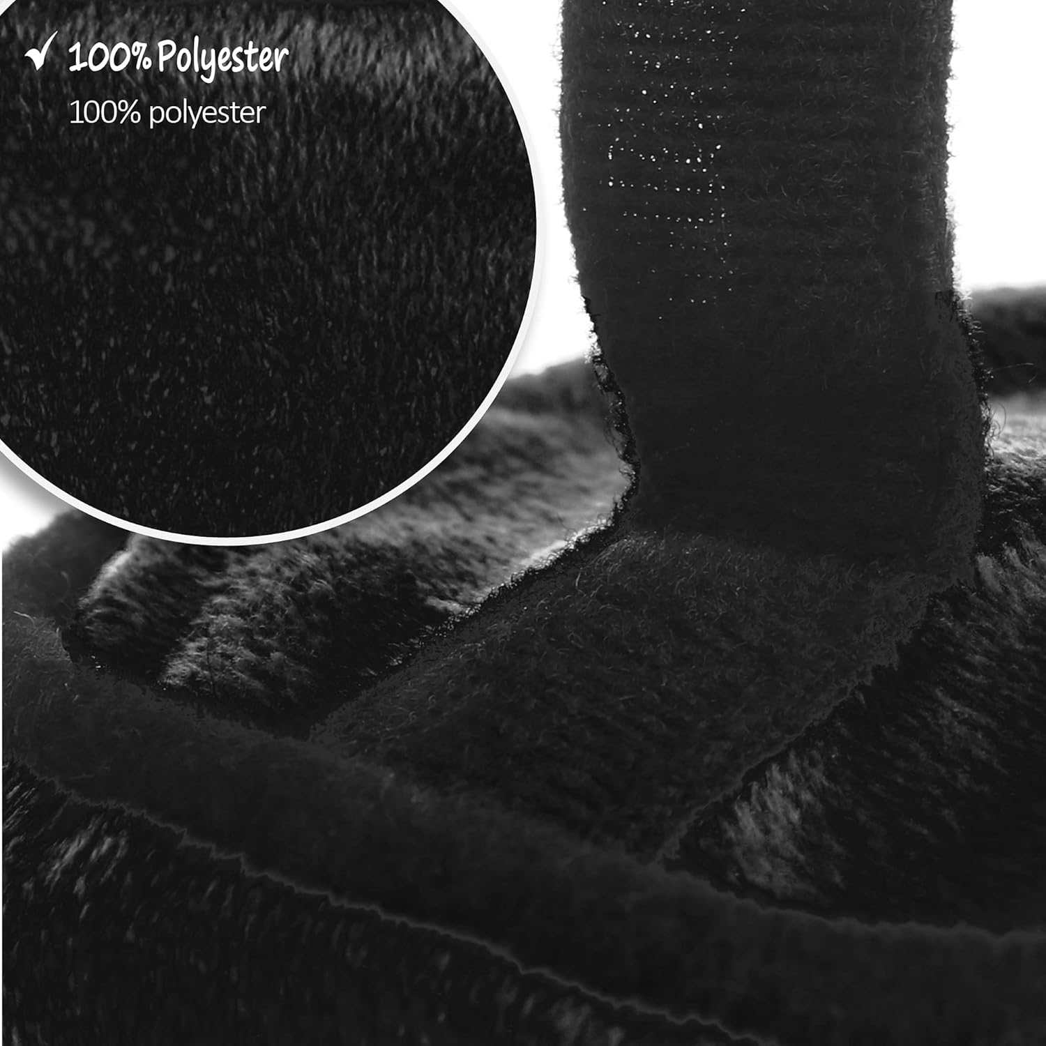 Thumbnail 2 de COM-FOUR fermaporta con maniglia extra pesante da 1,8 kg, nero