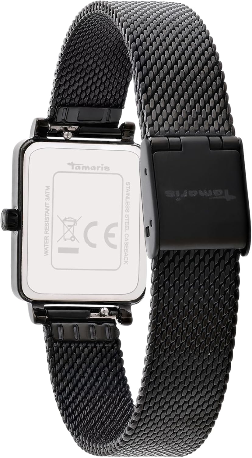 Thumbnail 3 de Tamaris Damenuhr – Elegante Armbanduhr mit schmalem Meshband und 23 mm Gehäuse
