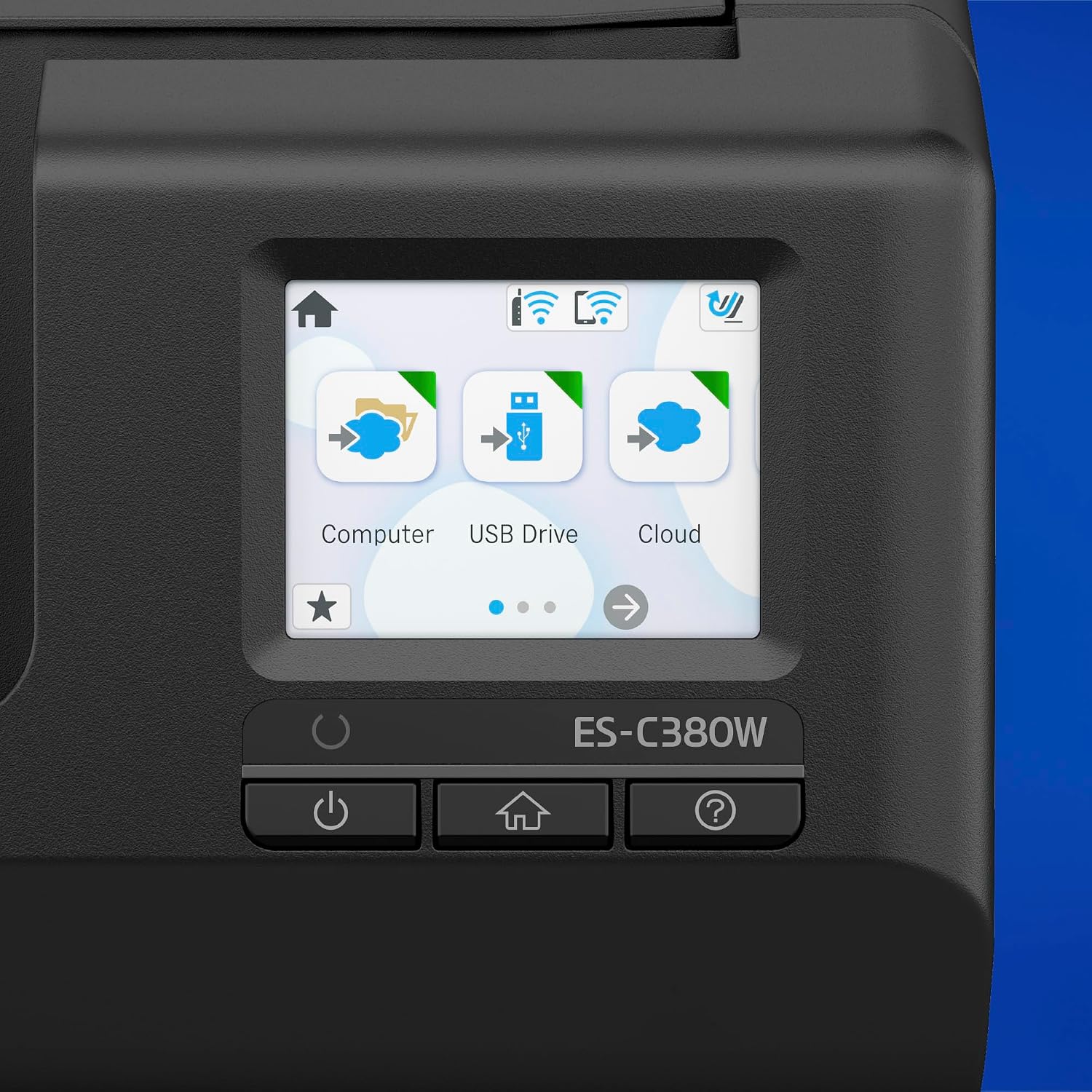 Thumbnail 5 de Epson ES-C380W Wi‑Fi 30ppm scanner