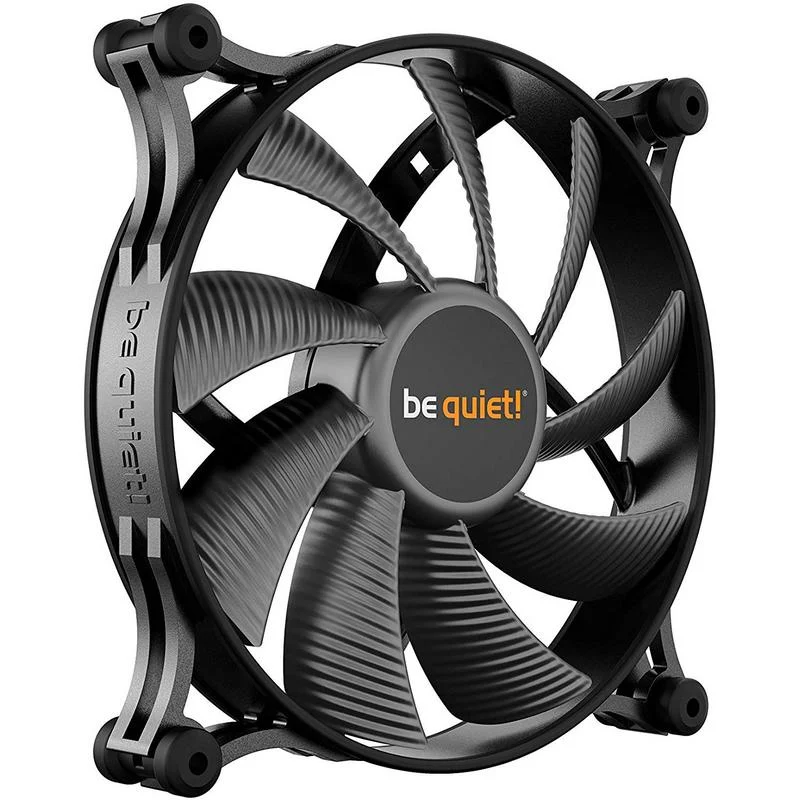 Detalle de Be Quiet! Shadow Wings 2 PWM 140 mm – Ventilador negro, ultra silencioso