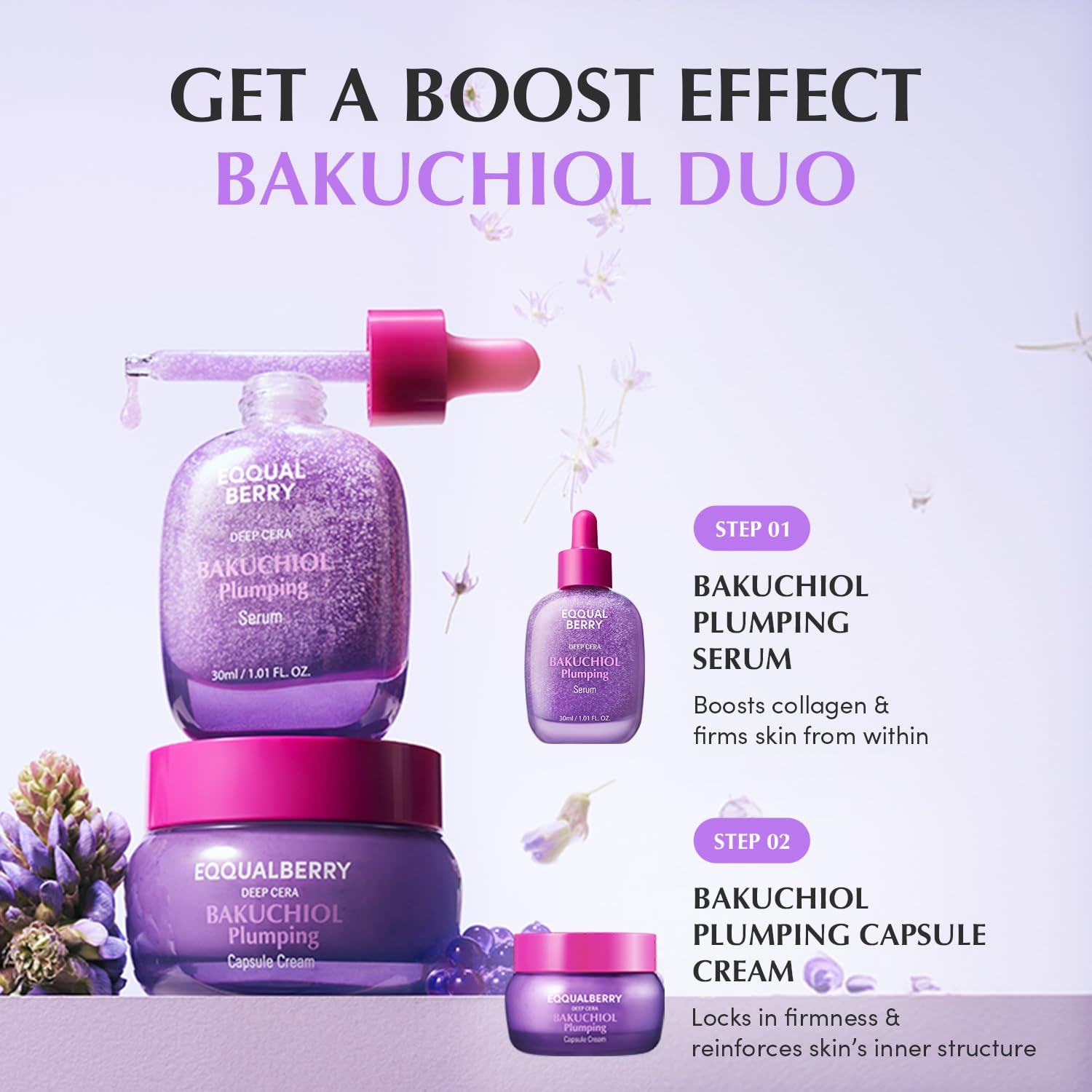Thumbnail 6 de EQQUALBERRY Bakuchiol Serum with Niacinamide, Hyaluronic Acid – 30ml
