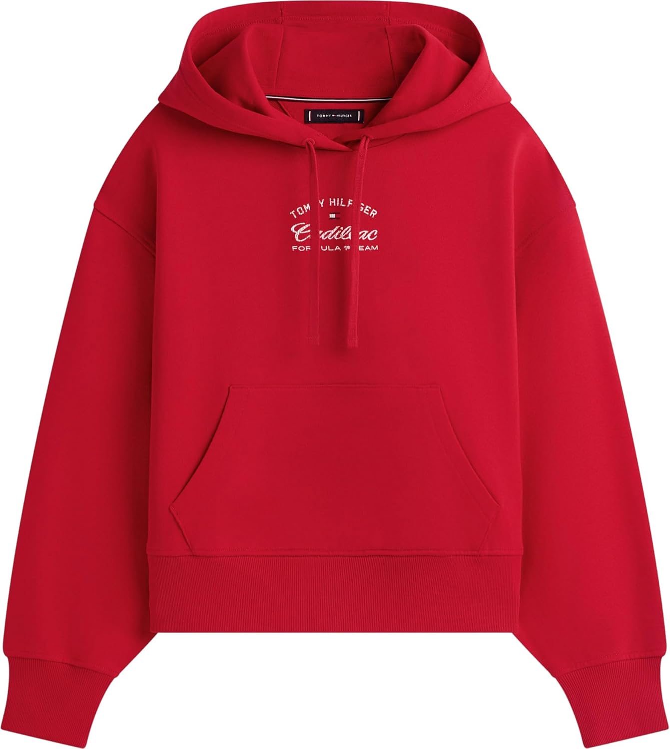 Thumbnail 4 de Tommy Hilfiger Donna Felpa con Cappuccio TH X Cadillac F1 Boxy Varsity con Stampa sul Dorso