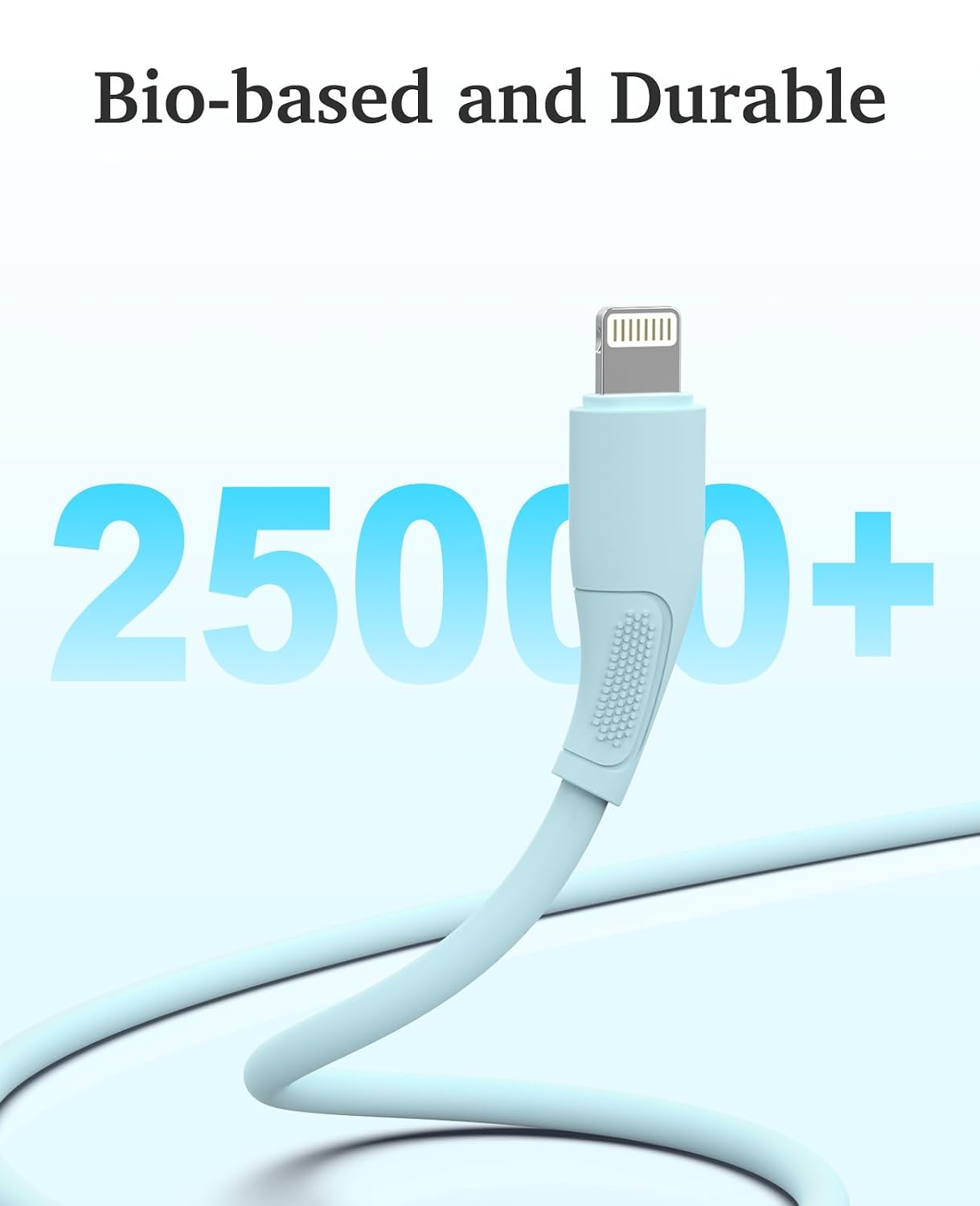 Detalle 2 de NKNZLY ZST-PGCS112223m-HS08 MFi Lightning Cable 6-Pack, 3–10 ft