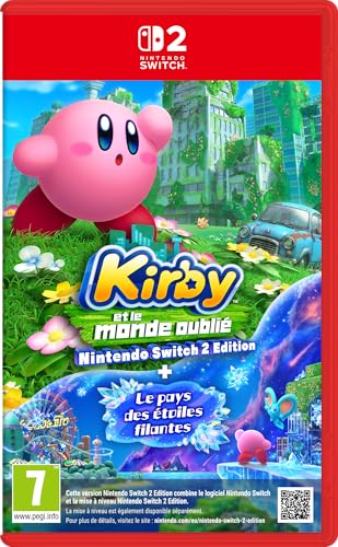 Detalle de Kirby et le monde oublié – Nintendo Switch 2 Edition + Le pays des étoiles filantes (Nintendo)