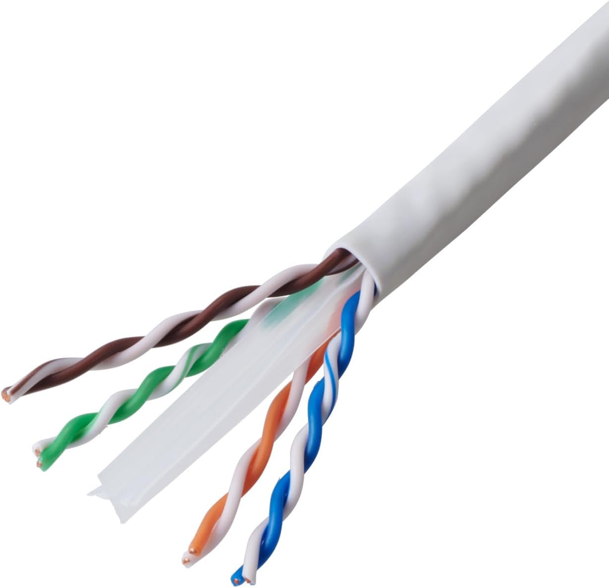 Detalle 2 de エレコム ECLD-GPALW100RS CAT6A LANケーブル 100m 単線・リレックス巻き