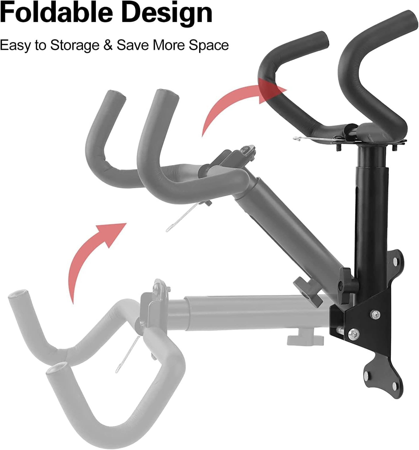 Thumbnail 7 de CYFIE Soporte Pared Plegable para Bicicleta 🚲 Acolchado y Ajustable