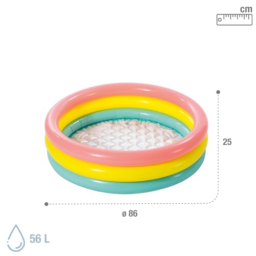Detalle 2 de INTEX Sunset Glow Baby Pool, Multicoloured