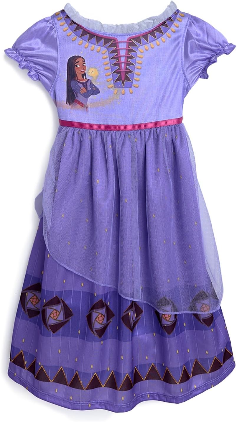 Detalle de Disney Girls' Princess Dress Nightgown