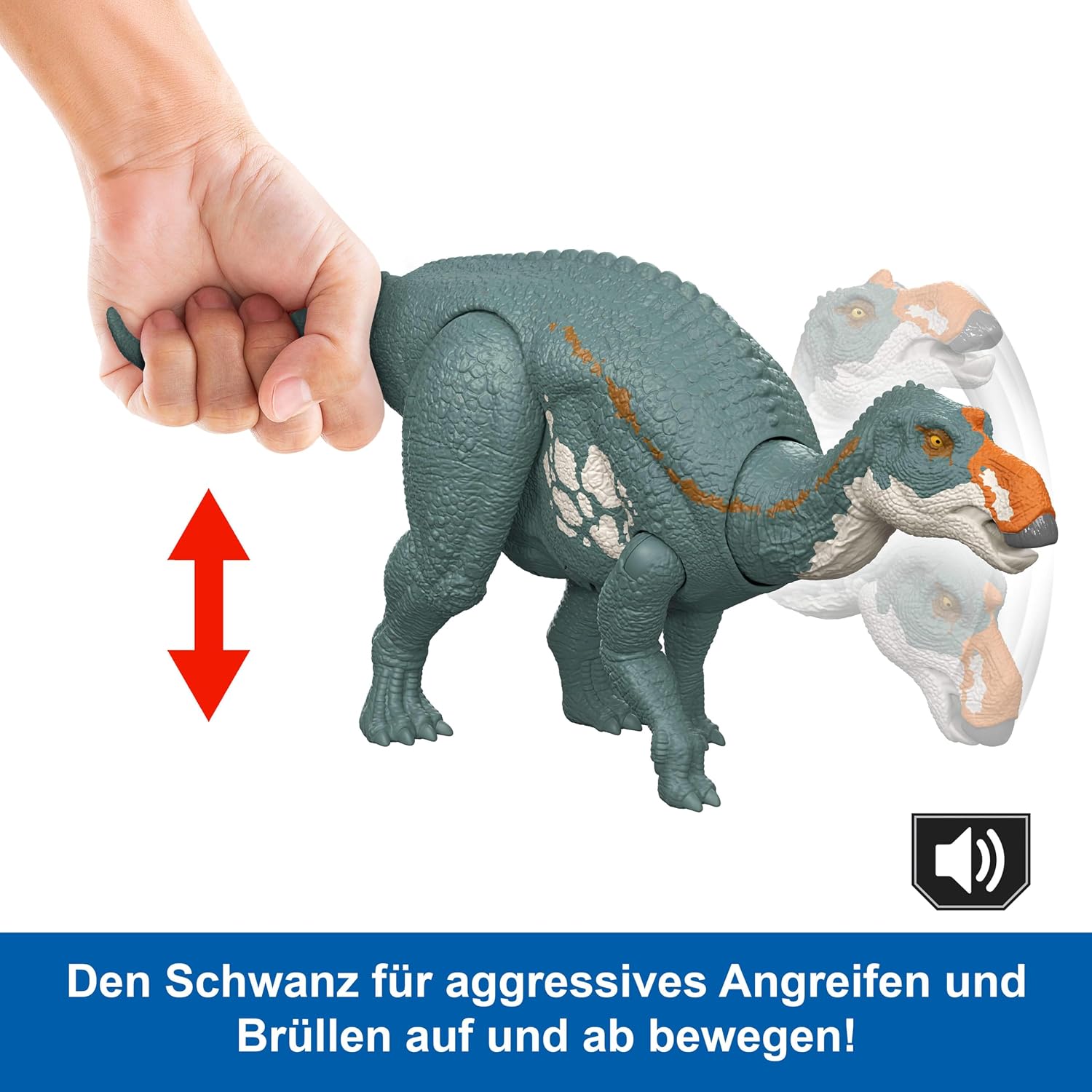 Thumbnail 2 de Mattel Jurassic World Maiasaura 31,7 cm 🦕