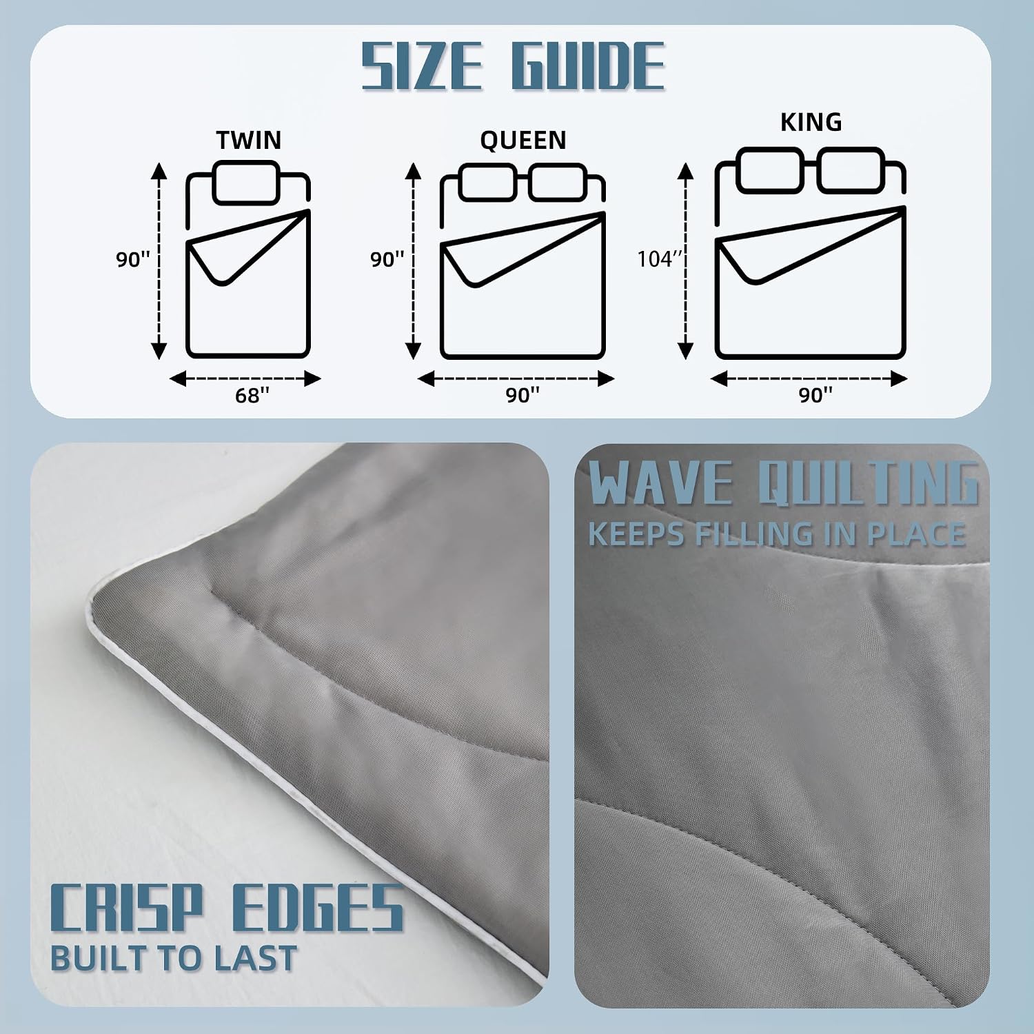 Detalle 1 de DOWNCOOL Cooling Comforter Twin Size