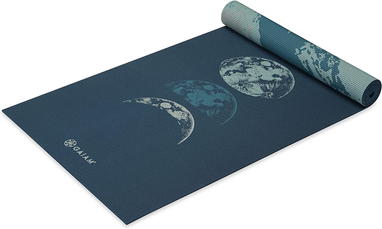 Detalle de Gaiam Yoga Mat 68" x 24" 6mm Reversible Exercise Mat ๐งโ