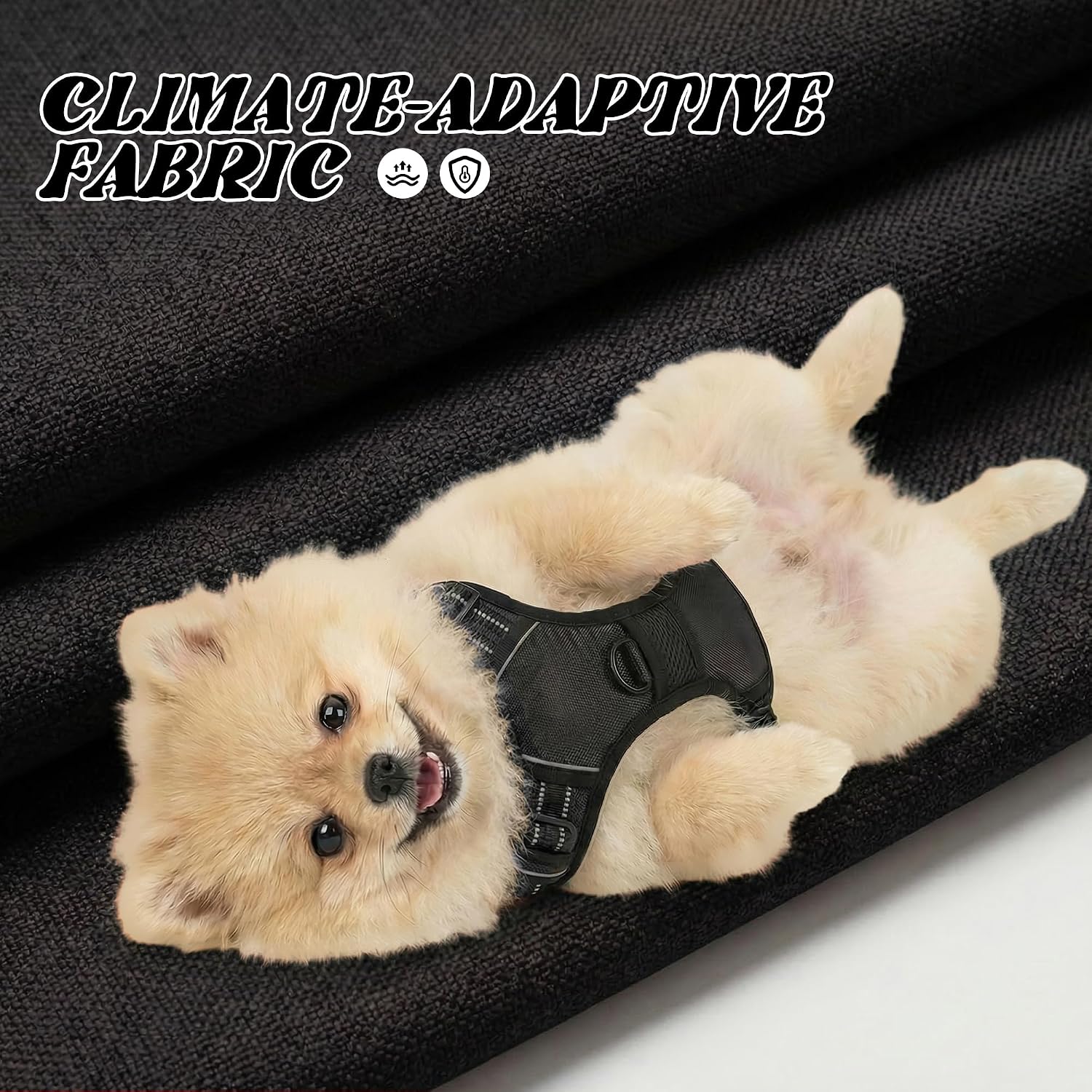 Thumbnail 2 de Funfox Dog Harness Medium No Pull – Breathable, Padded, Front Clip with Handle