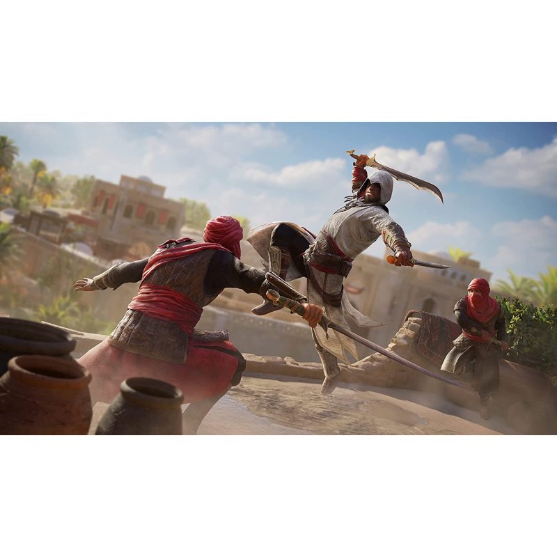 Detalle de Assassin's Creed Mirage Deluxe Edition PS5 juego
