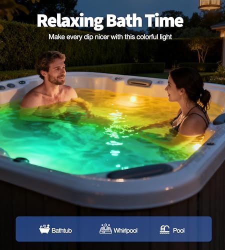 Thumbnail 3 de DeeprBlu 2026: Luces LED para Piscinas con Control Remoto (Recargables, 9 Modos)