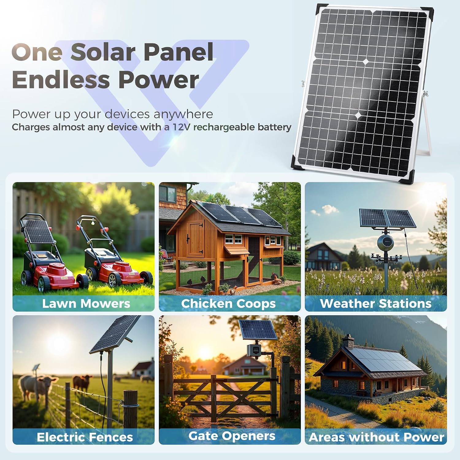 Thumbnail 6 de Voltset Solar Panel Kit 30W 12V trickle charger ⛵