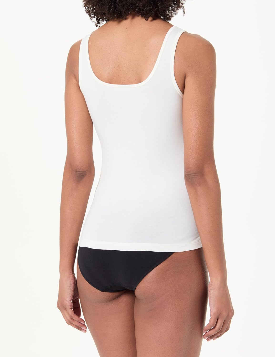 Detalle de HUGO Damen Twin Vest 10272521 01 Vest – hochwertige Baumwollmischung