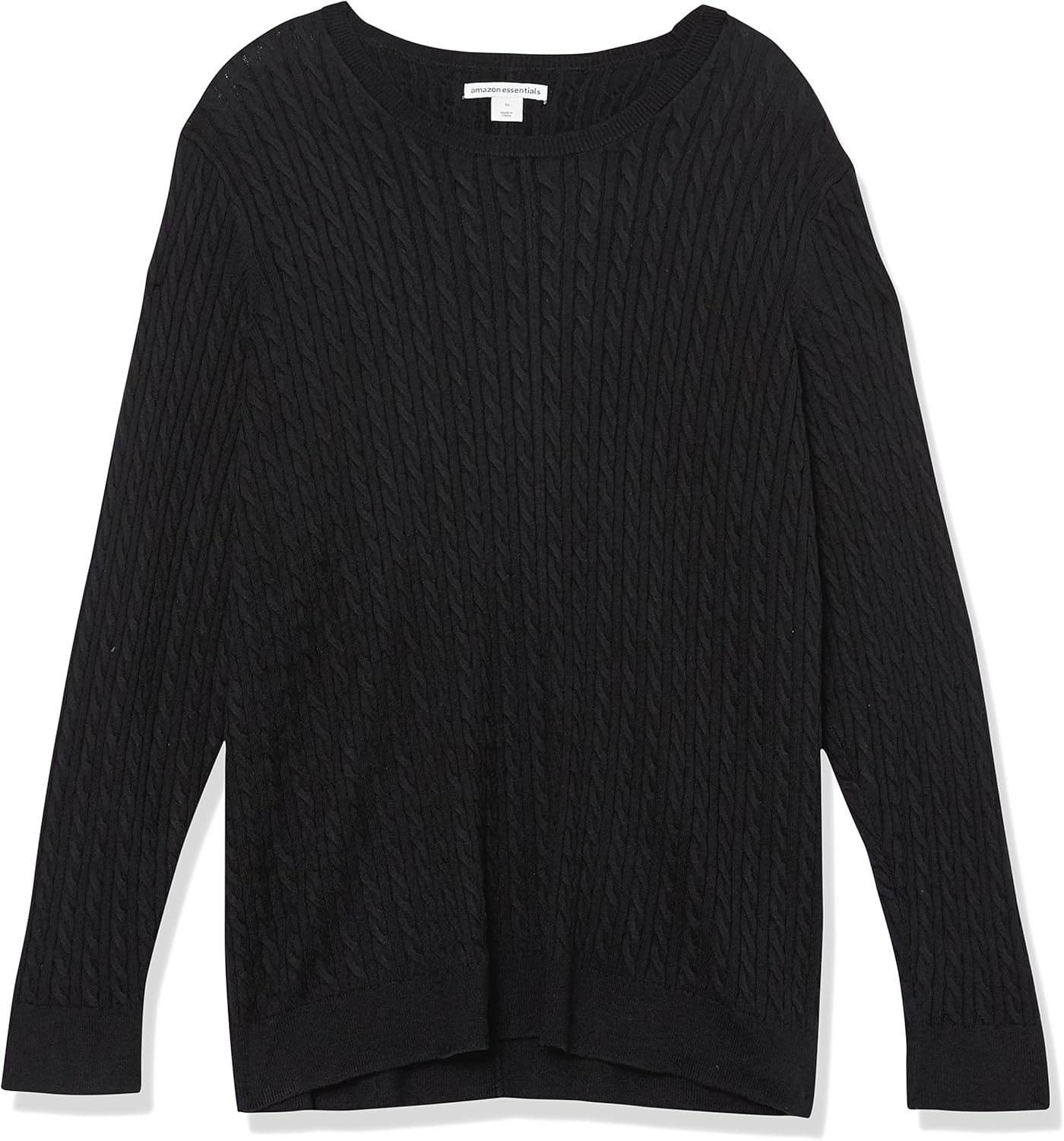Thumbnail 4 de Amazon Essentials Women’s Lightweight Cable Knit Long-Sleeve Crewneck Jumper (Plus Size option)