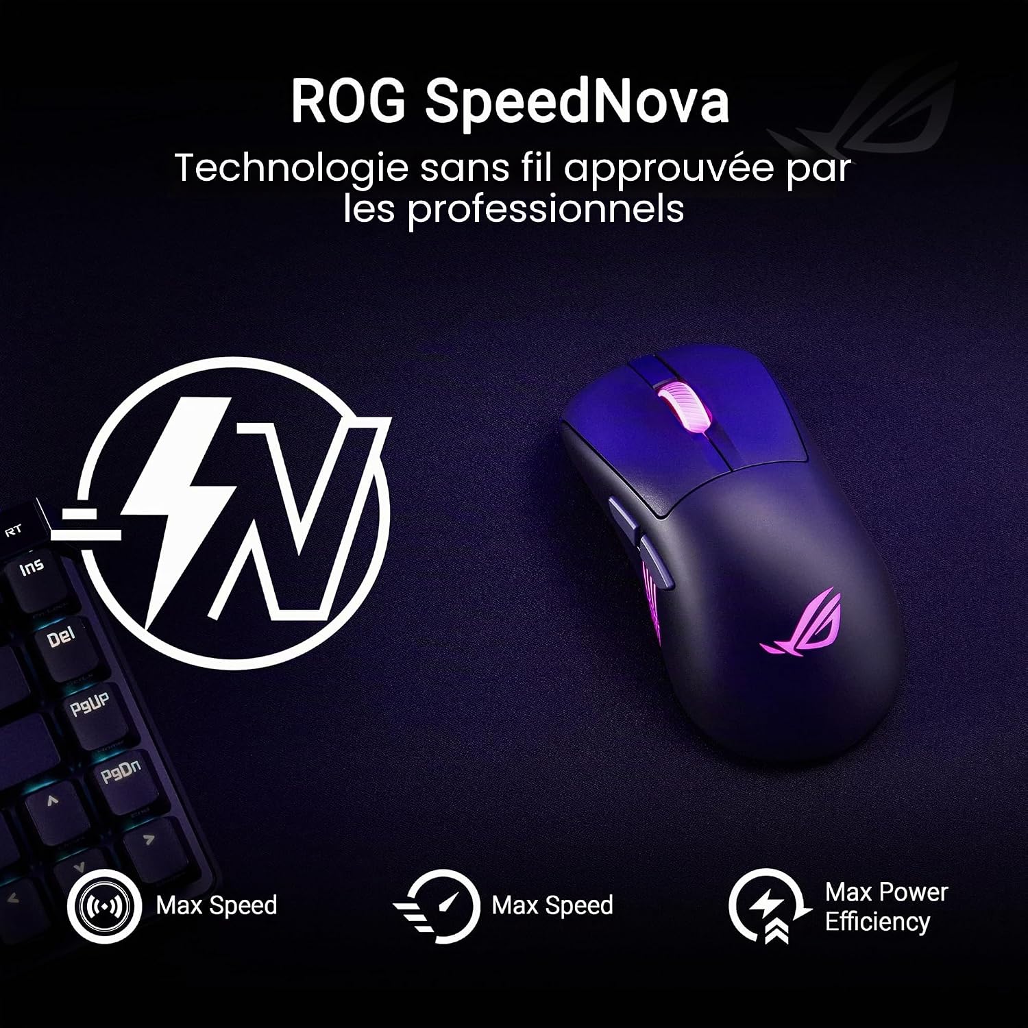 Thumbnail 6 de ASUS ROG Keris II Origin (sans fil) — souris gaming ergonomique légère