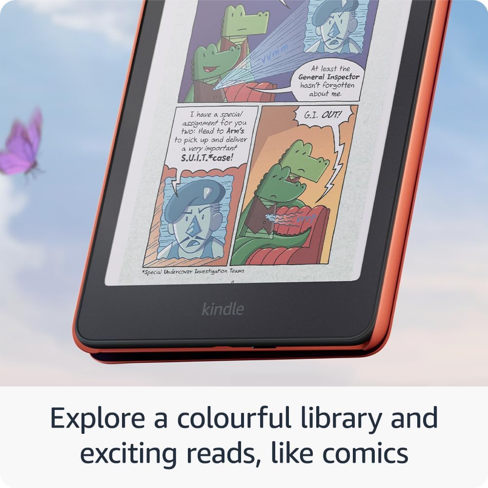 Thumbnail 2 de Amazon Kindle Colorsoft Kids (newest gen) with cover – 16 GB Starlight Reading
