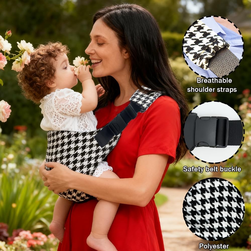 Detalle 2 de Baby Sling Carrier: Adjustable Front & Back Toddler Carrier (6 months to 3 years)