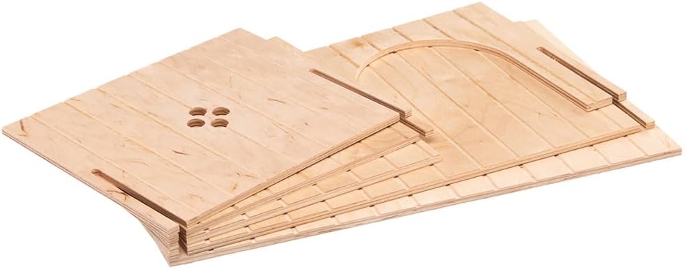 Thumbnail 6 de Ferplast Wooden House for Rabbits, Guinea Pigs & Hamsters (Size XXL) – FSC® Wood, Ventilation Window