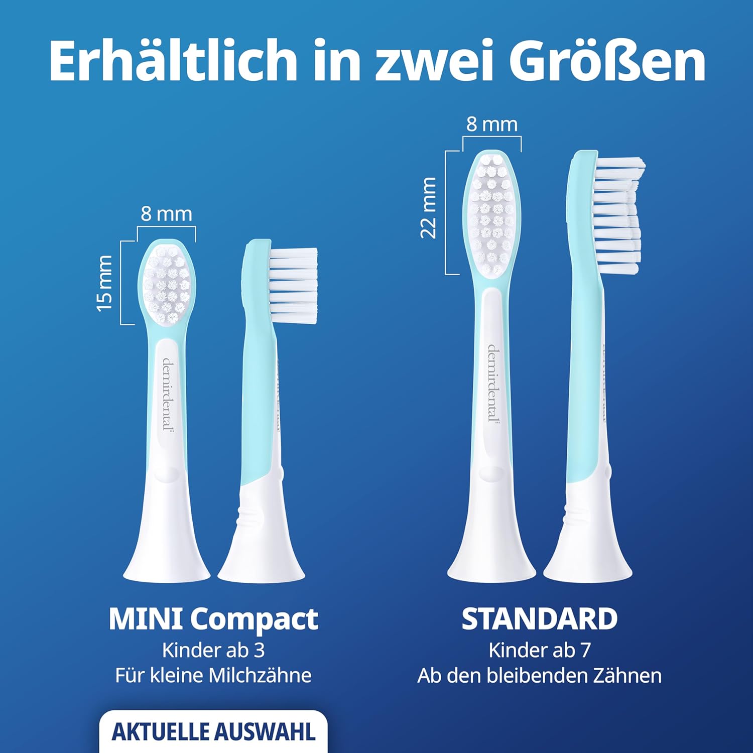 Thumbnail 2 de demirdental Ersatzbürsten Kids 8er Set