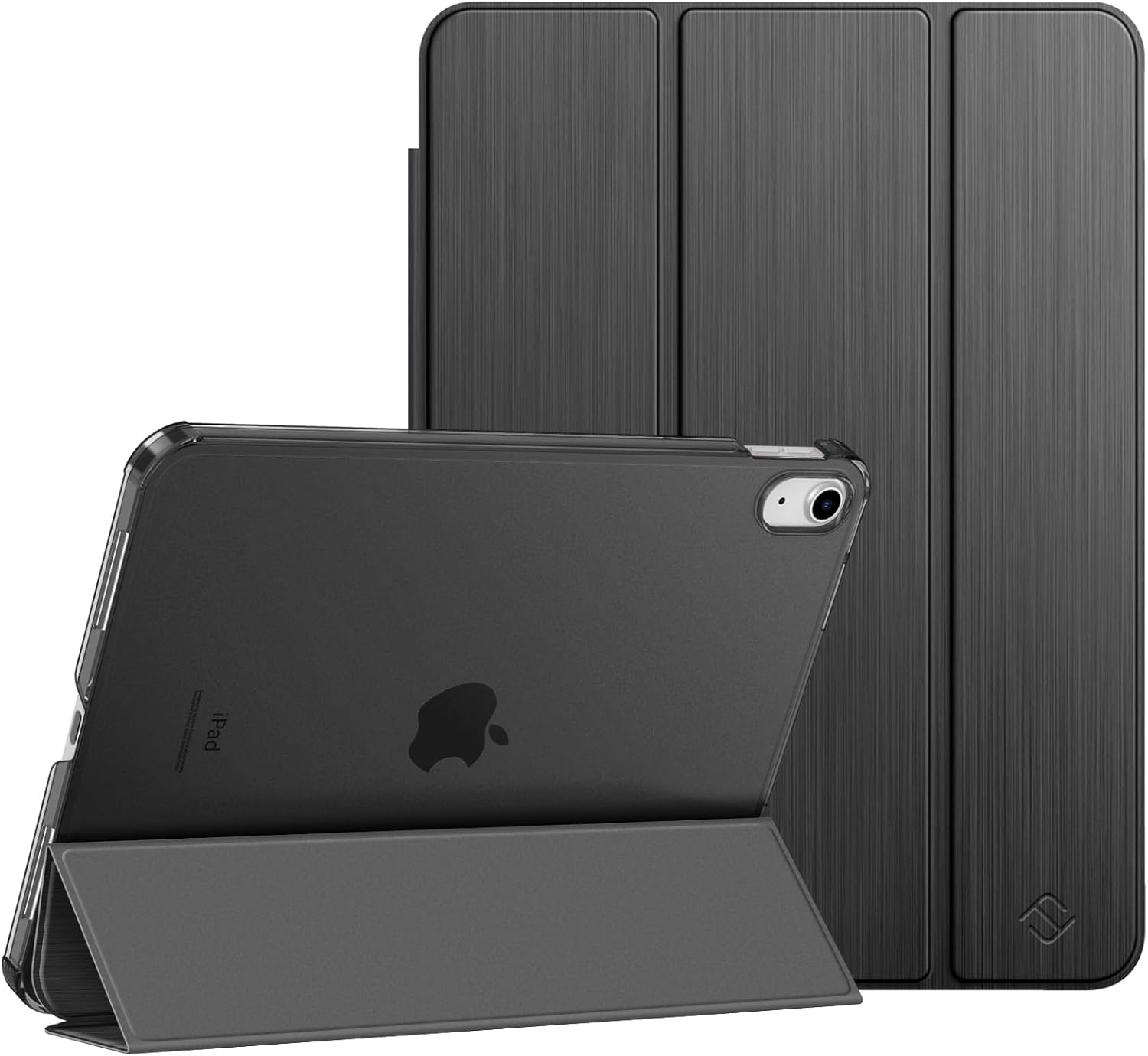 Detalle de Fintie Schutzhülle für iPad 11. Generation 2025 (A16) / iPad 10. Generation 2022 – ultradünn mit transparenter Rückseite, Auto Wake/Sleep, Dunklegrau