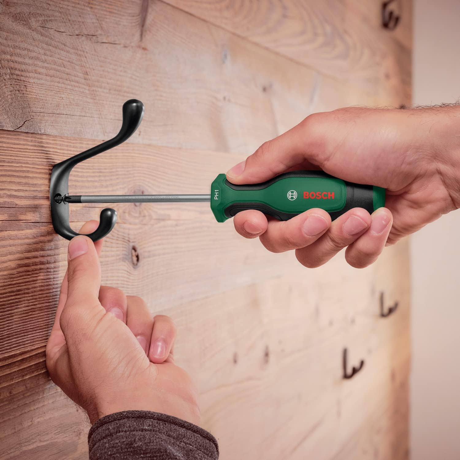 Thumbnail 2 de Bosch Screwdriver Set 8-Piece: High-Performance S2 Steel, Softgrip and Magnetic Tips