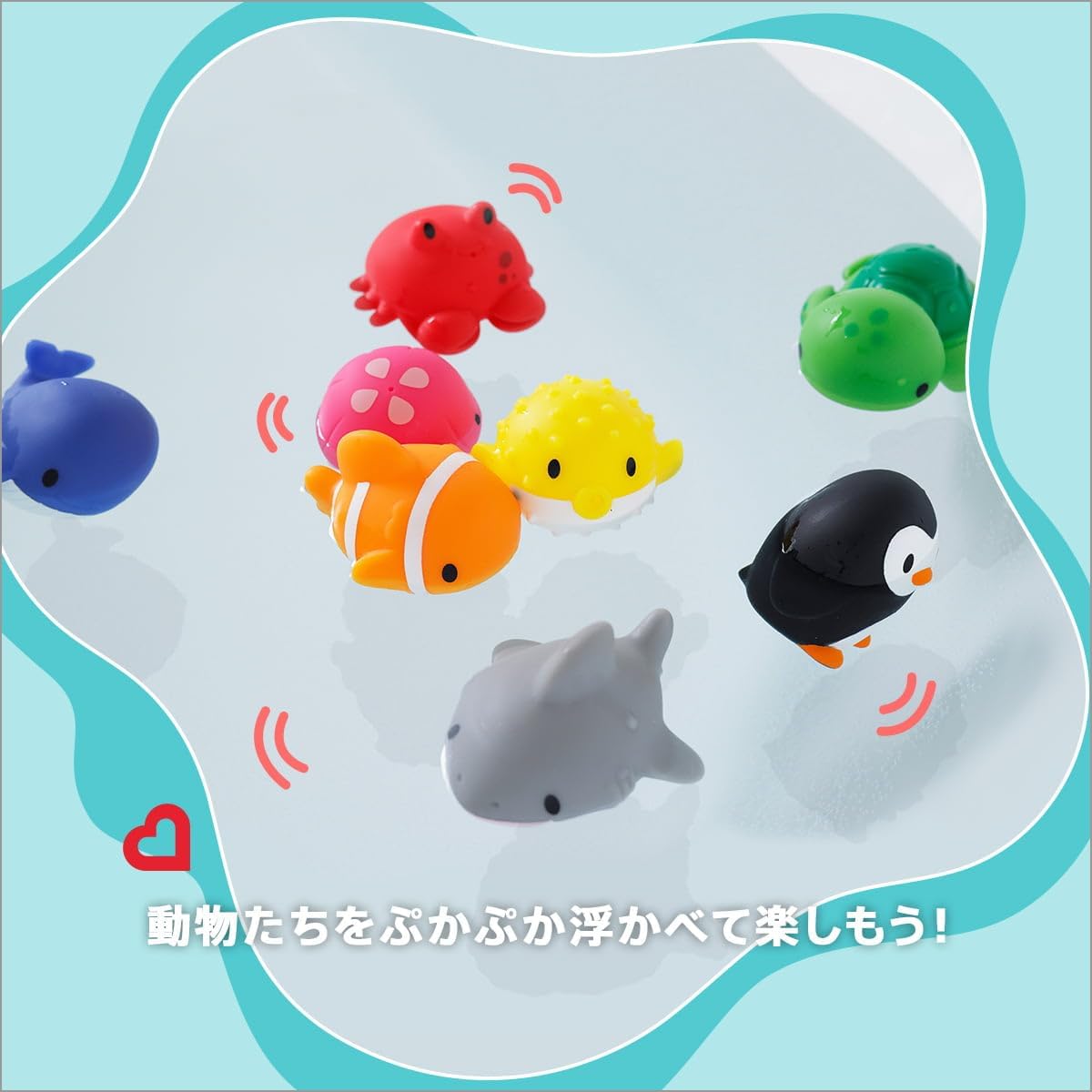 Thumbnail 3 de munchkin TYMU18004S オーシャン水でっぽう 8個セット 浮かべて遊べる海の仲間