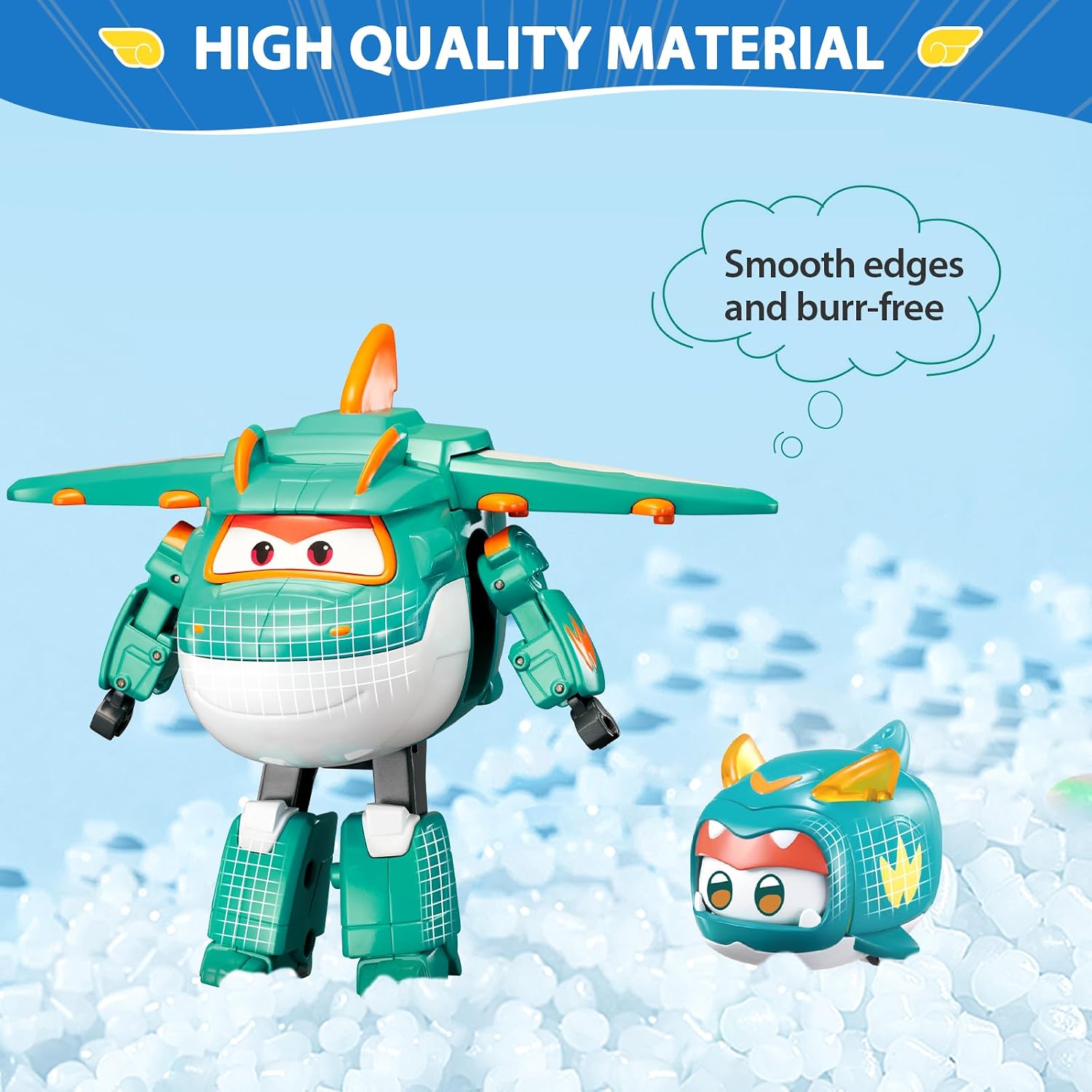 Thumbnail 5 de Super Wings Transforming Tino & Pet
