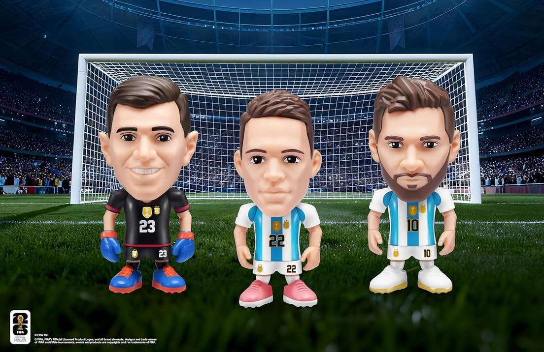 Detalle 2 de ZURU Ballers FIFAワールドカップ2026 ミステリーボーラー 3パック フィギュア