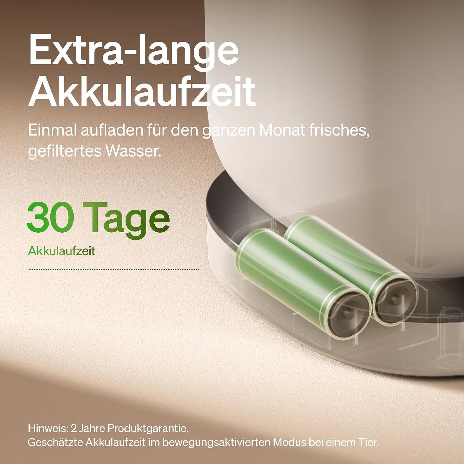 Thumbnail 2 de PETLIBRO Dockstream kabelloser Katzenbrunnen mit Bewegungsmelder, 5.000-mAh-Akku und Dockingstation