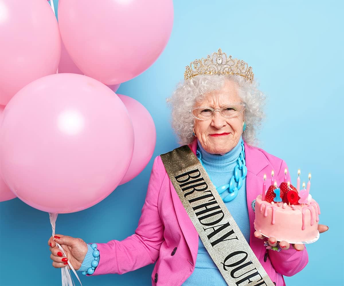 Thumbnail 4 de Leixi Birthday Queen Sash and Rhinestone Tiara set 👑