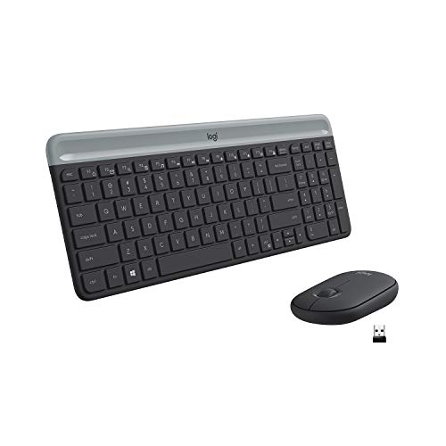 Detalle de Logitech MK470 Slim Wireless Keyboard & Mouse Combo for Windows