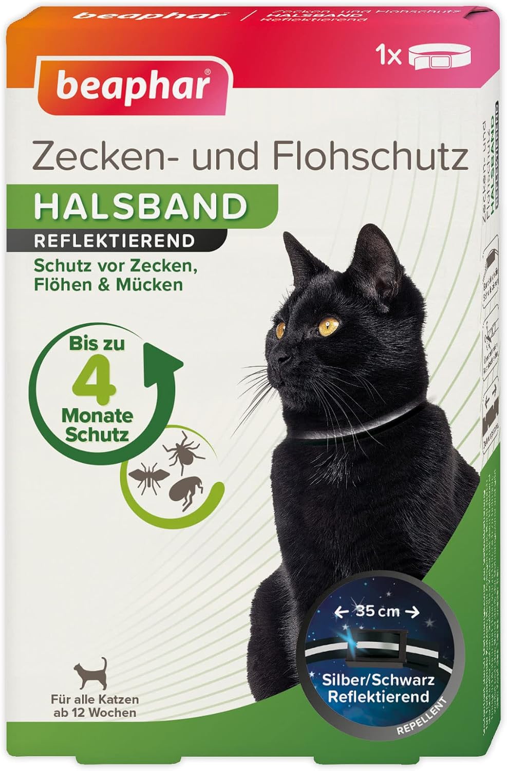 Detalle de Beaphar Zecken- und Flohschutz Shampoo, 250 ml – zuverlässiger Schutz für Hund und Katze