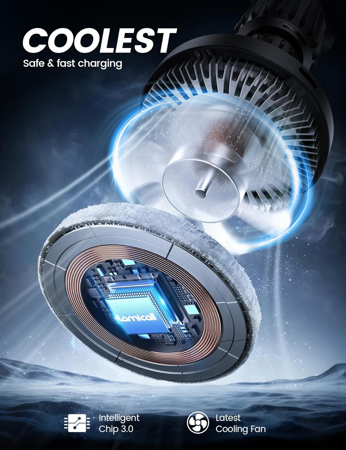 Thumbnail 2 de Lamicall Qi2 15W MagSafe Car Mount