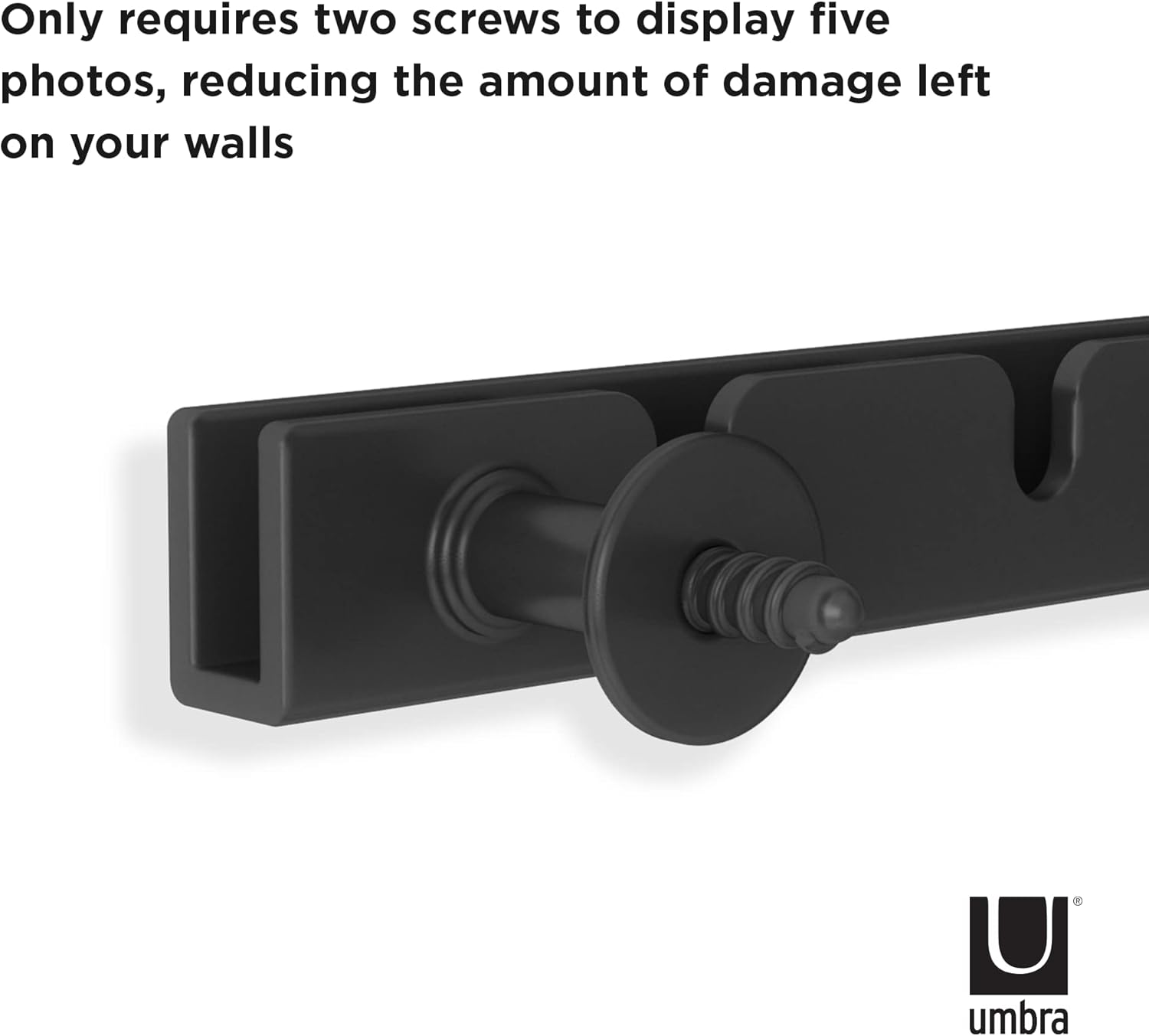 Thumbnail 6 de Umbra Exhibit 5 Marcos de Fotos Estilo Galería, Negro 📸