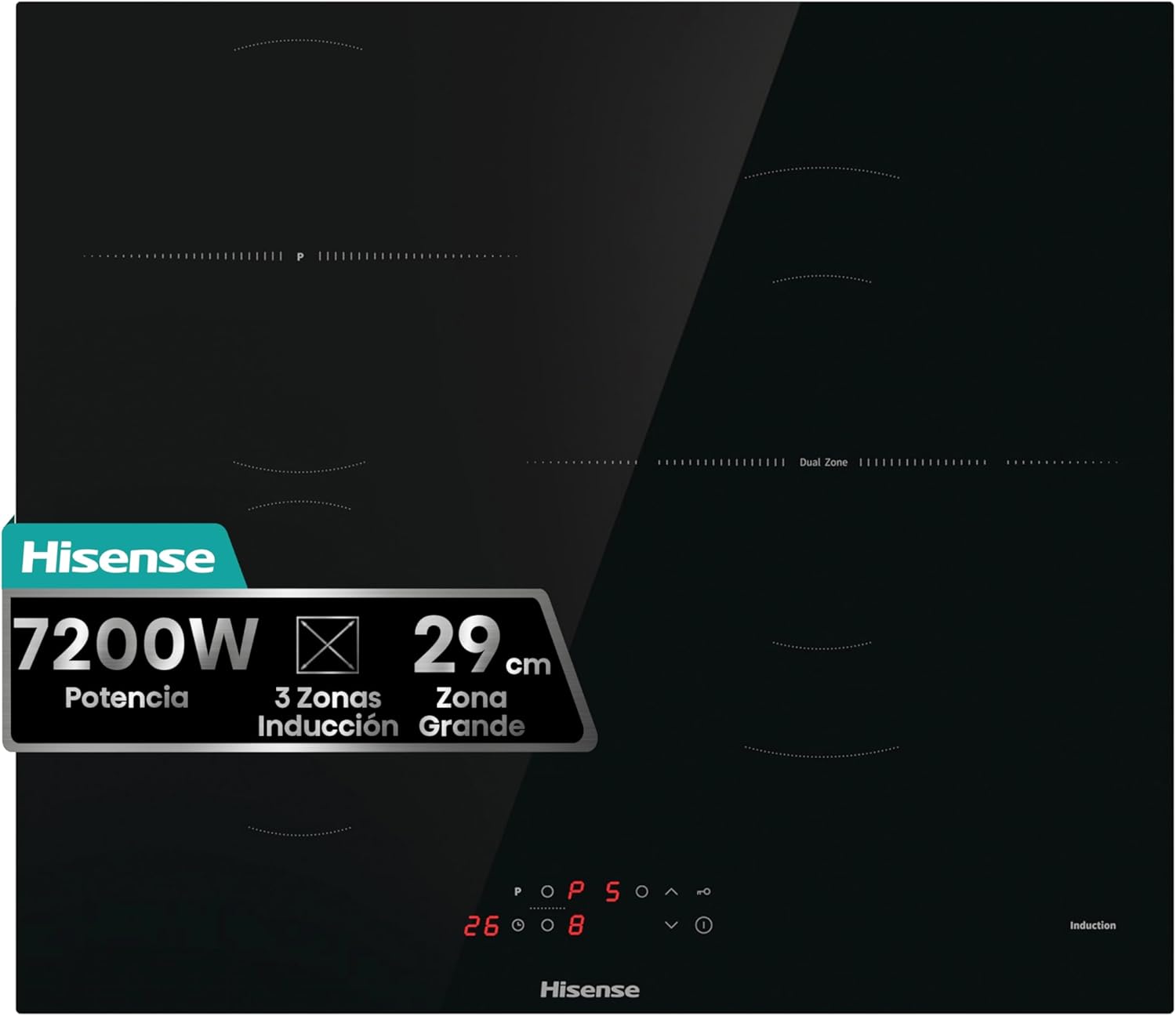 Thumbnail 4 de Hisense GG633B placa gas 60 cm